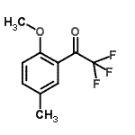 CAS#: 180311-39-1, 2,2,2-Trifluoro-1-(2-Methoxy-5-Methylphenyl)Ethanone