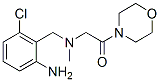 CAS#: 18053-44-6, 2-[[(2-Amino-6-Chlorophenyl)Methyl]Methylamino]-1-(4-Morpholinyl)-Ethanone