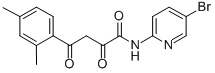 CAS#: 180537-72-8, N-(5-Bromopyridin-2-Yl)-4-(2,4-Dimethylphenyl)-2,4-Dioxobutanamide