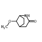 CAS#: 180846-35-9, 8-Methoxy-2-Azabicyclo[3.2.1]Octan-3-One