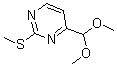 CAS#: 180869-36-7, 4-(Dimethoxymethyl)-2-(Methylthio)-Pyrimidine