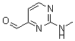 CAS#: 180869-39-0, 2-(Methylamino)Pyrimidine-4-Carboxaldehyde