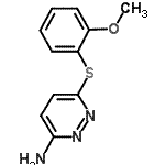 CAS#: 180900-85-0, 6-[(2-Methoxyphenyl)Sulfanyl]-3-Pyridazinamine