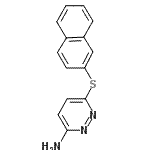 CAS 登录号：180901-21-7， 6-(2-萘基硫基)-3-哒嗪胺
