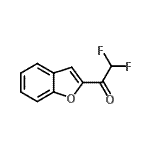 CAS 登录号：181059-88-1， 1-(1-苯并呋喃-2-基)-2,2-二氟乙酮
