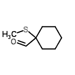 CAS#: 181060-03-7, 1-(Methylsulfanyl)Cyclohexanecarbaldehyde