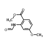 CAS#: 181434-38-8, Methyl 2-Formamido-4-Methoxy-Benzoate