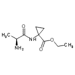 CAS#: 181467-71-0, Ethyl 1-(L-Alanylamino)Cyclopropanecarboxylate