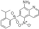 CAS 登录号：181468-88-2， 6-[(2-异丙基苯基)磺酰基]-5-硝基-8-喹啉胺