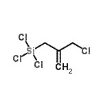 CAS 登录号：18147-84-7， 三氯[2-(氯甲基)-2-丙烯-1-基]硅烷