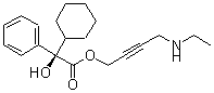 CAS#: 181647-19-8, (alphaR)-alpha-Cyclohexyl-alpha-Hydroxy-Benzeneacetic Acid 4-(Ethylamino)-2-Butyn-1-Yl Ester