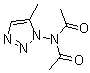 CAS 登录号：181756-73-0， N-乙酰基-N-(5-甲基-1H-1,2,3-三唑-1-基)-乙酰胺