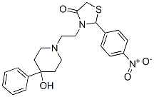 CAS#: 182188-88-1, 3-[2-(4-Hydroxy-4-Phenylpiperidin-1-Yl)Ethyl]-2-(4-Nitrophenyl)-1,3-Thiazolidin-4-One