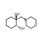 CAS#: 182277-70-9, (1S,2R)-1-(4-Morpholinylmethyl)-1,2-Cyclohexanediol