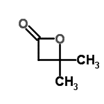 CAS#: 1823-52-5, 4,4-Dimethyl-2-Oxetanone