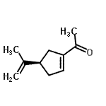 CAS 登录号：182494-94-6， 1-[(4R)-4-异丙烯基-1-环戊烯-1-基]乙酮