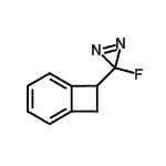 CAS#: 182743-91-5, 3-(Bicyclo[4.2.0]octa-1,3,5-trien-7-yl)-3-fluoro-3H-diazirene