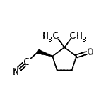 CAS#: 182863-77-0, [(1S)-2,2-Dimethyl-3-Oxocyclopentyl]Acetonitrile