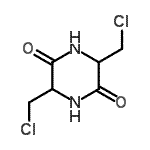 CAS 登录号：182878-29-1， 3,6-二(氯甲基)-2,5-哌嗪二酮
