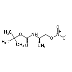 CAS#: 182954-33-2, 2-Methyl-2-Propanyl [(2R)-1-(Nitrooxy)-2-Propanyl]Carbamate