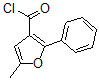 CAS#: 183210-32-4, 5-Methyl-2-Phenyl-3-Furancarbonylchloride