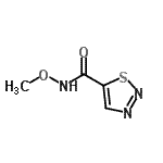 CAS#: 183298-85-3, N-Methoxy-1,2,3-Thiadiazole-5-Carboxamide