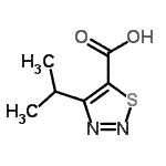 CAS#: 183302-68-3, 4-Isopropyl-1,2,3-Thiadiazole-5-Carboxylic Acid