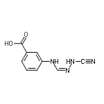 CAS#: 183430-26-4, 3-{(E)-[(2-Cyanohydrazino)Methylene]Amino}Benzoic Acid