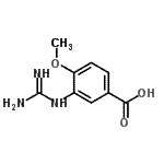 CAS#: 183430-56-0, 3-Carbamimidamido-4-methoxybenzoic acid