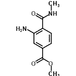 CAS#: 183431-11-0, Methyl 3-Amino-4-(Methylcarbamoyl)Benzoate