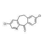 CAS#: 183483-27-4, 3,8-Dichloro-5,6-Dihydrobenzo[1,2]Cyclohepta[3,4-b]Pyridin-11-One
