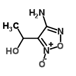 CAS#: 183537-54-4, 1-(4-Amino-2-Oxido-1,2,5-Oxadiazol-3-Yl)Ethanol