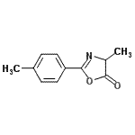 CAS#: 183559-31-1, 4-Methyl-2-(4-Methylphenyl)-1,3-Oxazol-5(4H)-One