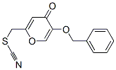 CAS 登录号：183582-31-2， 5-(苯基甲氧基)-2-(硫氰酸基甲基)吡喃-4-酮
