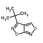 CAS#: 183666-50-4, 3-(2-Methyl-2-Propanyl)[1,2]Oxazolo[5,4-c][1,2]Oxazole