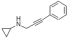 CAS 登录号：18381-64-1， N-(3-苯基-2-丙炔-1-基)环丙胺