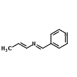 CAS#: 183864-43-9, (E)-N-[(1E)-1-Propen-1-Yl]-1-(4-Pyridinyl)Methanimine