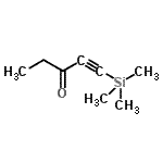 CAS#: 18387-58-1, 1-(Trimethylsilyl)-1-Pentyn-3-One