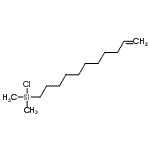 CAS 登录号：18406-97-8， 氯(二甲基)10-十一碳烯-1-基硅烷