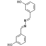 CAS#: 18428-76-7, 3,3'-[(1E,2E)-1,2-Hydrazinediylidenedi(E)Methylylidene]Diphenol