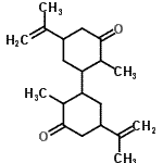 CAS#: 18457-34-6, 5,5'-Diisopropenyl-2,2'-Dimethyl-1,1'-Bi(Cyclohexyl)-3,3'-Dione