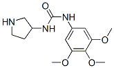 CAS#: 18471-34-6, 1-(3-Pyrrolidinyl)-3-(3,4,5-Trimethoxyphenyl)Urea