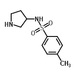 CAS#: 185057-53-8, 4-Methyl-N-(3-Pyrrolidinyl)Benzenesulfonamide