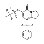 CAS#: 185198-44-1, 5-Oxo-8-(Phenylsulfonyl)-1,2,3,5-Tetrahydro-6-Indolizinyl Trifluoromethanesulfonate