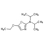 CAS#: 185335-78-8, 5-Ethoxy-N,N-Diisopropyl-1,3-Oxazol-2-Amine