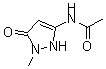 CAS#: 185451-42-7, N-(2,5-Dihydro-1-Methyl-5-Oxo-1H-Pyrazol-3-Yl)-Acetamide