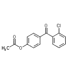 CAS#: 185606-03-5, 4-(2-Chlorobenzoyl)Phenyl Acetate