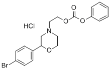 CAS#: 185759-06-2, 2-[2-(4-Bromophenyl)Morpholin-4-Yl]Ethyl Phenyl Carbonate Hydrochloride