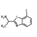 CAS#: 185949-50-2, 1-(7-Fluoro-1,3-Benzothiazol-2-Yl)Ethanamine