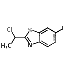 CAS#: 185949-85-3, 2-(1-Chloroethyl)-6-Fluoro-1,3-Benzothiazole